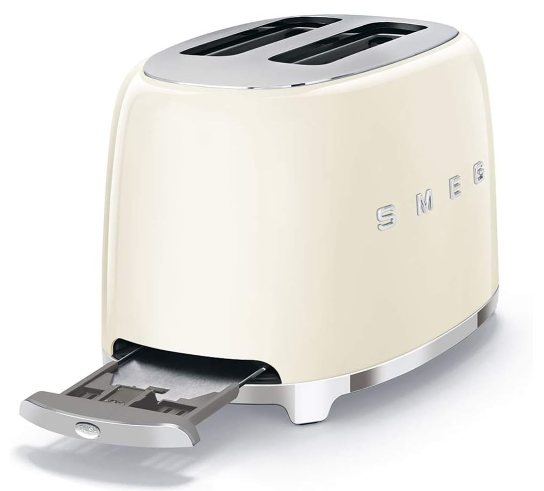 Prăjitor de pâine SMEG TSF01BLEU 2 felii 950W Crem - Image 3