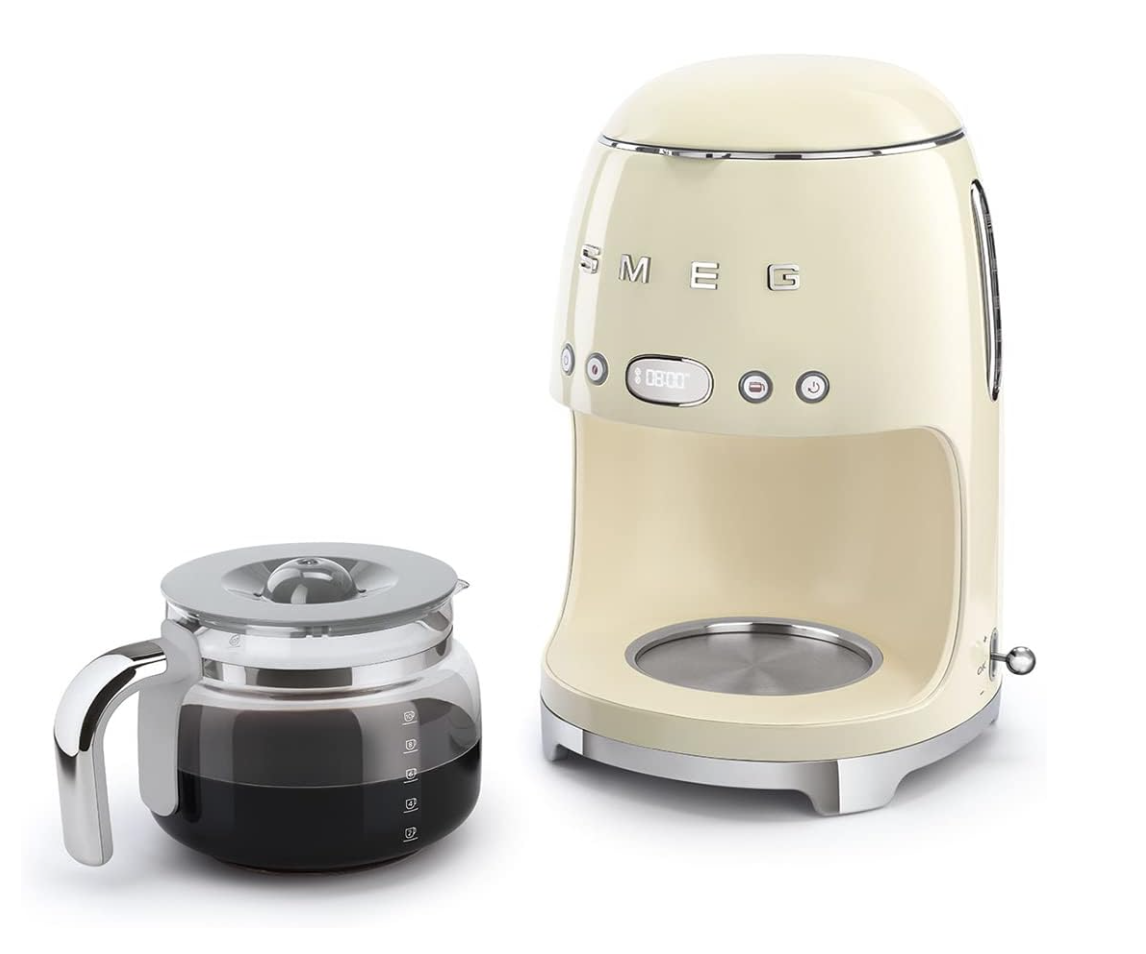 Cafetieră cu filtru Smeg DCF-01CREU Cremă - Image 3