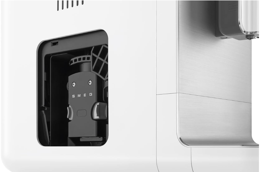 Espressor automat Smeg BCC11WHMEU cu spumare alb - Image 2