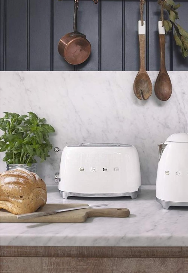 Prăjitor de pâine SMEG TSF01BLEU 2 felii 950W Crem - Image 2